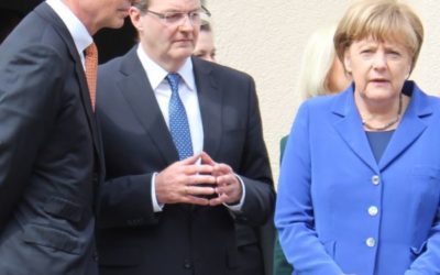 Bundeskanzlerin Angela Merkel besucht IHK FOSA im Wahlkreis