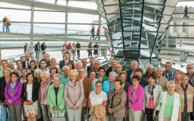 Besuchergruppe aus Nürnberg im Bundestag