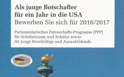 PPP: Als junger Botschafter für ein Jahr in die USA