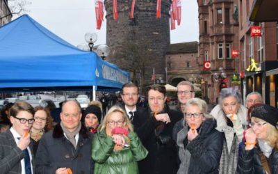 Infostand „Sicherheit in der Stadt“