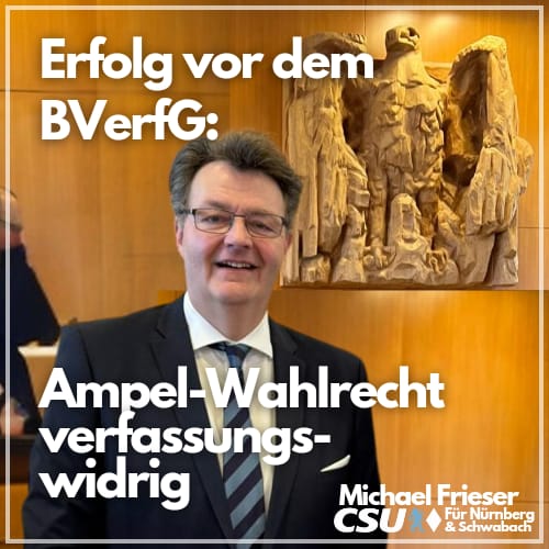 Die Wahlrechtsreform vor dem Verfassungsgericht – Das Urteil – Die Grundmandatsklausel bleibt!